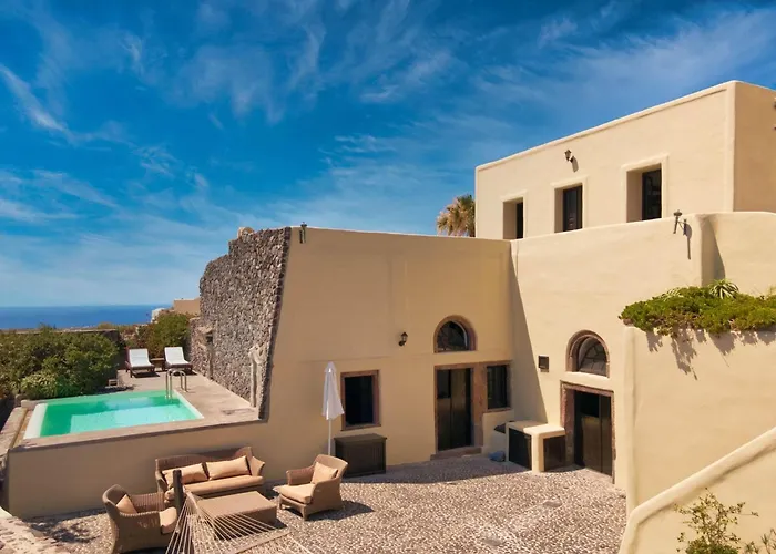 Villa In Megalochori With Private Pool Megalohóri